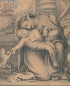 Madonna og barn af Richard Cosway