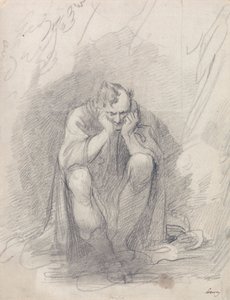 Timon af Athen før sin hule af Richard Cosway
