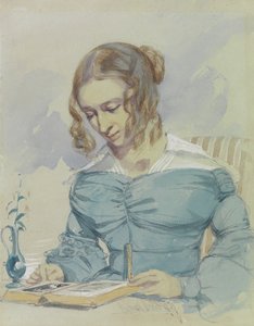 Portræt af Maria Elizabeth Dadd, kunstnerens søster