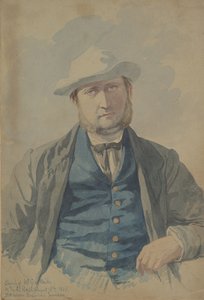 Portræt af Mr. George Bailey, 1855. af Richard Dadd