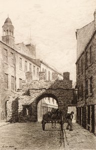 East Port eller Cowgate Port af Richard Davidson Winter