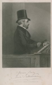 Portræt af Richard Tattersall af Richard Deighton