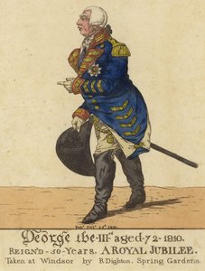 Kong Georg III af Richard Dighton