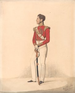 Lord Henry Charles Capel Somerset, 5. lette infanteri - Cheltenham af Richard Dighton