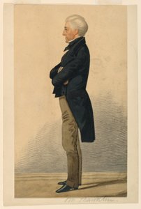 Portræt af Mr. Franklin af Richard Dighton
