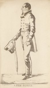 Thomas Curtis; En fast bankmand af Richard Dighton