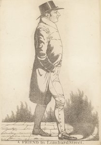 Thomas Richardson; En ven i Lombard Street af Richard Dighton
