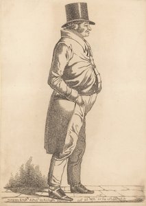 Uidentificeret herre af Richard Dighton