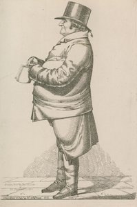 Uidentificeret herre af Richard Dighton