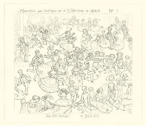 1849, En hjemme, Polkaen af Richard Doyle