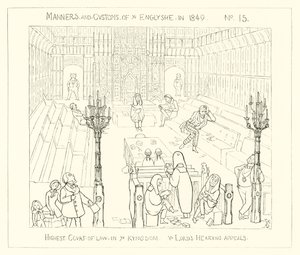 1849, Kongerigets højeste domstol, The Lords behandler appelsager af Richard Doyle