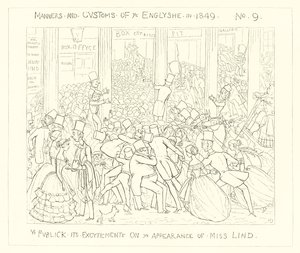 1849, Offentligheden om sin begejstring over frøken Lind