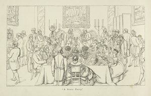 En deltagerstat. En stor social begivenhed i storslåede omgivelser. af Richard Doyle