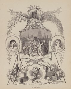 Side fra The American Tour of Mrs Brown, Jones and Robinson (gravering) af Richard Doyle