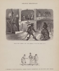Side fra The American Tour of Mrs Brown, Jones and Robinson (gravering) af Richard Doyle