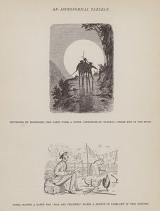 Side fra The American Tour of Mrs Brown, Jones and Robinson (gravering) af Richard Doyle