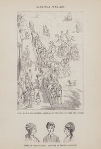 Side fra The American Tour of Mrs Brown, Jones and Robinson (gravering) af Richard Doyle