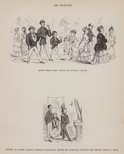 Side fra The American Tour of Mrs Brown, Jones and Robinson (gravering) af Richard Doyle