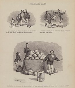 Side fra The American Tour of Mrs Brown, Jones and Robinson (gravering) af Richard Doyle