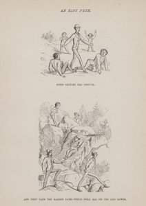 Side fra The American Tour of Mrs Brown, Jones and Robinson (gravering) af Richard Doyle