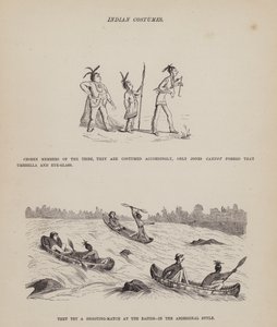 Side fra The American Tour of Mrs Brown, Jones and Robinson (gravering) af Richard Doyle