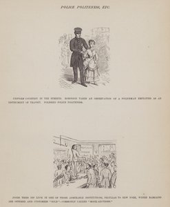 Side fra The American Tour of Mrs Brown, Jones and Robinson (gravering) af Richard Doyle