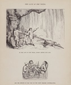 Side fra The American Tour of Mrs Brown, Jones and Robinson (gravering) af Richard Doyle