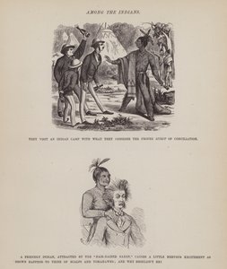 Side fra The American Tour of Mrs Brown, Jones and Robinson (gravering) af Richard Doyle