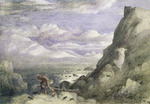 Heksenes hjem, 1875 af Richard Doyle