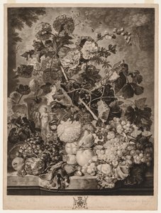 Et frugtstykke, 1781. af Richard Earlom