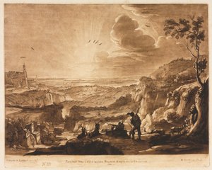 Liber Veritatis: Nr. 89, Udsigt over et bjergrigt udvidet land