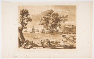 Voldtægt af Europa, 1776. af Richard Earlom