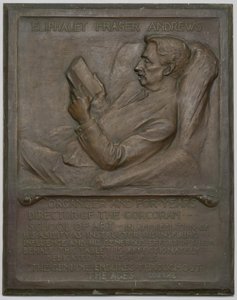 Mindesmærke til den afdøde E. F. Andrews, 1917. af Richard Edwin Brooks