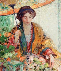 Kvinde med parasol