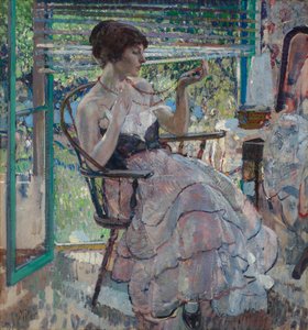 Halskæden, ca. 1924. af Richard Emile Miller