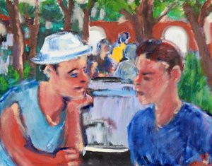 Samtale i parken, 2019