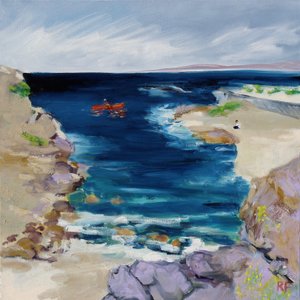 Kajakroer, Monterey Bay, 2019 af Richard Fox