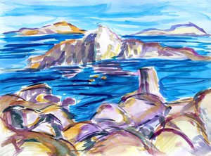 Klipper og refleksioner, 2019 af Richard Fox