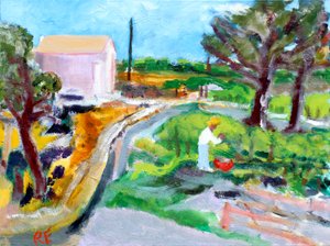 Tending the Vineyard, 2017 af Richard Fox