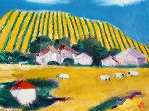 The Hills Have Vines, Napa, 2017 af Richard Fox
