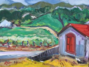 Den røde dør, Sonoma, 2017