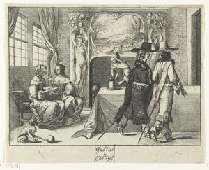 Smag Gustus / Smagning (titel på objekt) Fem sanser (serietitel) af Richard Gaywood
