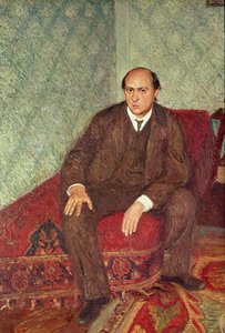 Portræt af Arnold Schonberg (1874-1951), ca. 1905-6