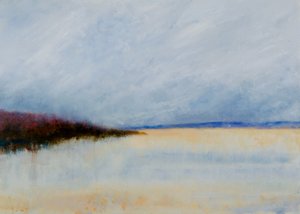 Tåget kysthorisont af Richard Gombar