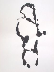 Uden titel, 2010 (monotypi) af Richard Green