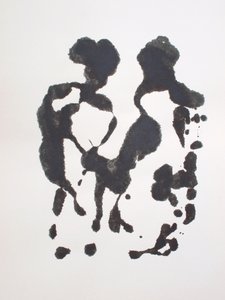 Uden titel, 2010 (monotypi) af Richard Green