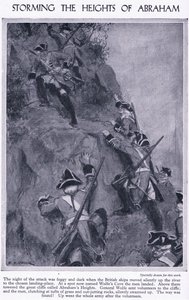 Storming af Abrahams højder, ca. 1950