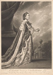 Elizabeth, grevinde af Northumberland af Richard Houston