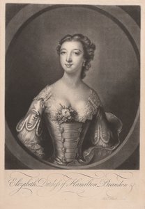 Elizabeth hertuginde af Hamilton Brandon af Richard Houston