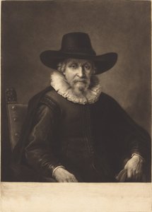 Borgmesteren af Richard Houston after Rembrandt van Rijn